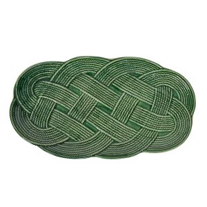 Le Panier Mystic Knot 15 Hostess Tray - Basil