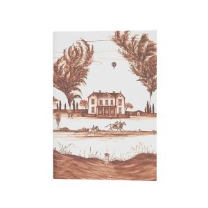 Country Estate Harvest 7 x 10 Paper Journal - Sepia