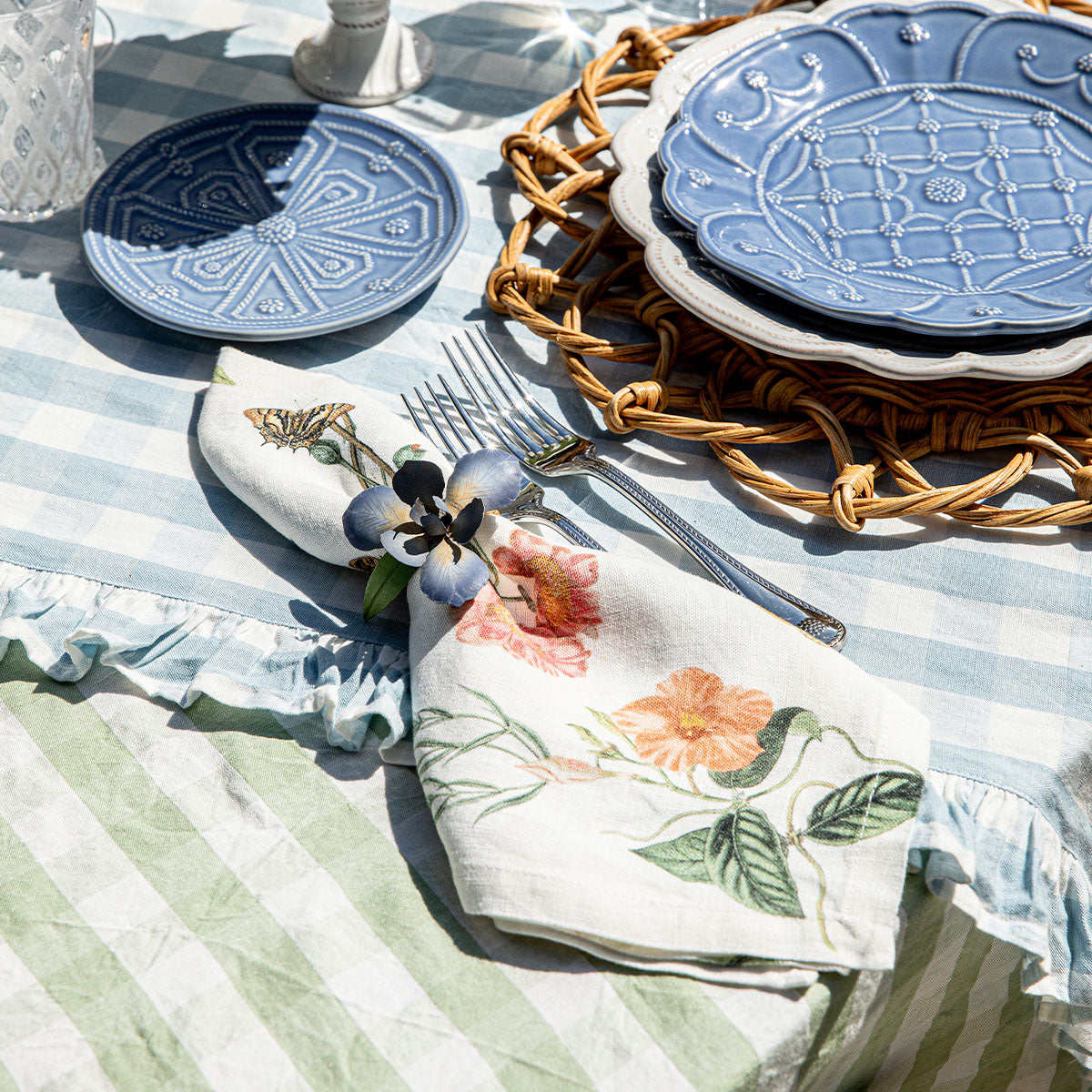 Floral Garden Napkin Set/4 - Multi - Image 4
