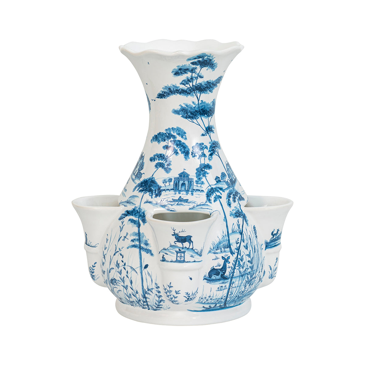 Country Estate 11.5 Tulipiere Vase - Delft Blue
