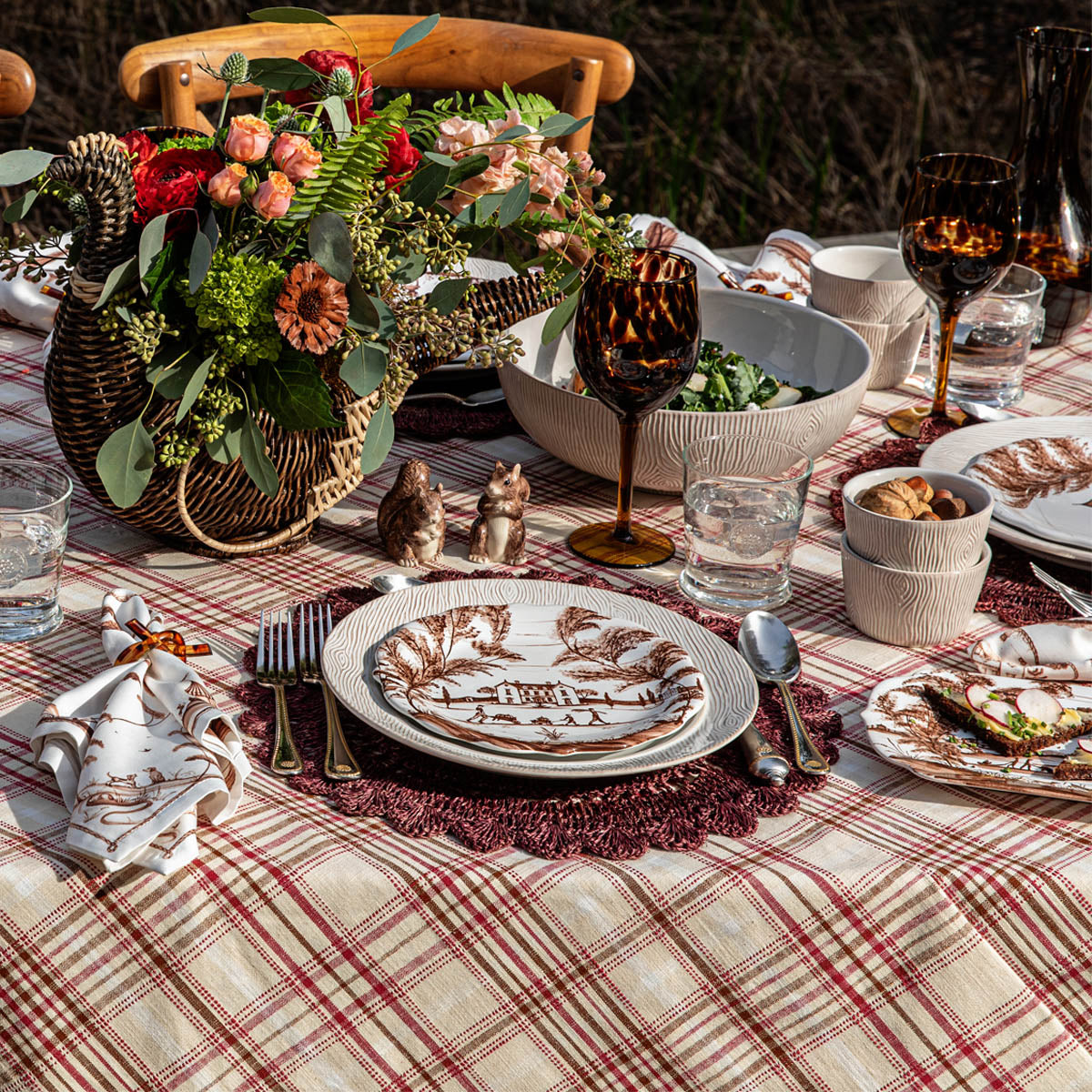 Harvest Tartan 60 x 120 Tablecloth - Image 2