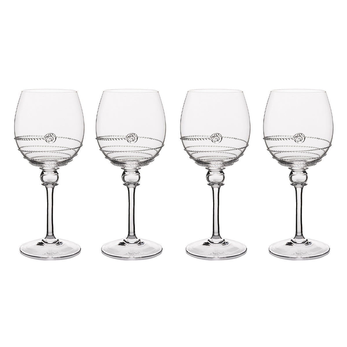 Amalia Full Body White Wine Glass Set/4