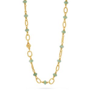 Bead Chain. 24 - Meadow Jade