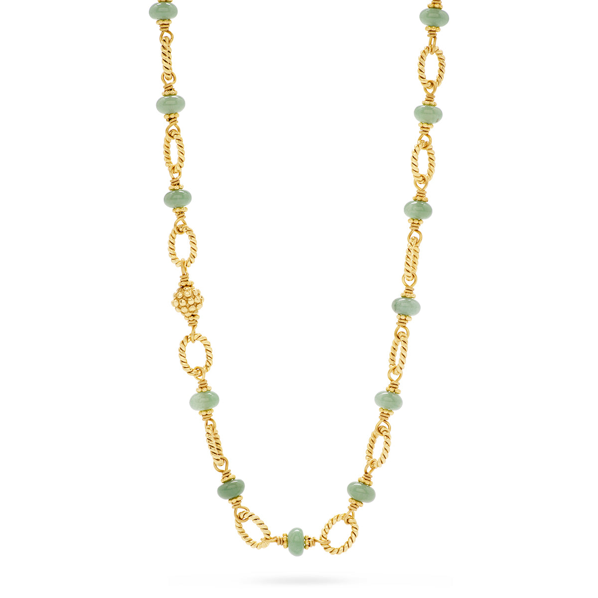 Bead Chain. 24 - Meadow Jade