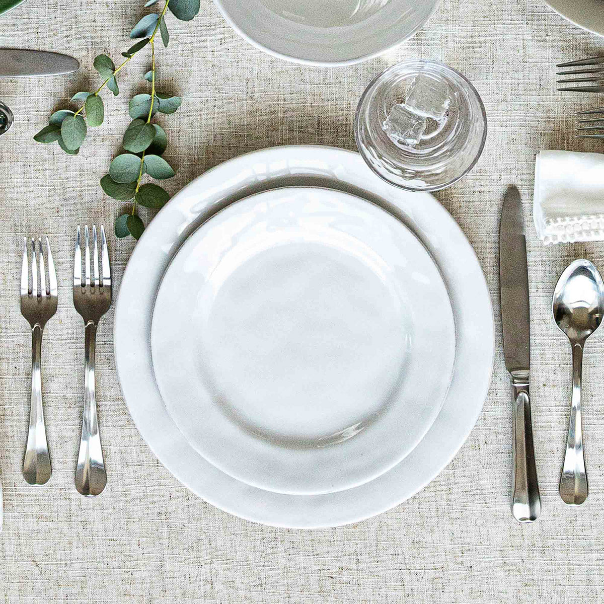 Puro Dessert/Salad Plate - Whitewash - Image 3