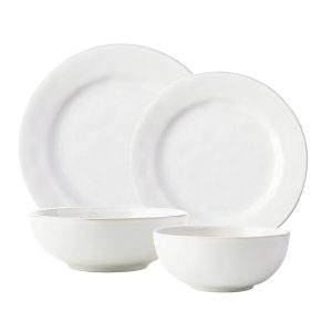 Puro 4pc Place Setting - Whitewash