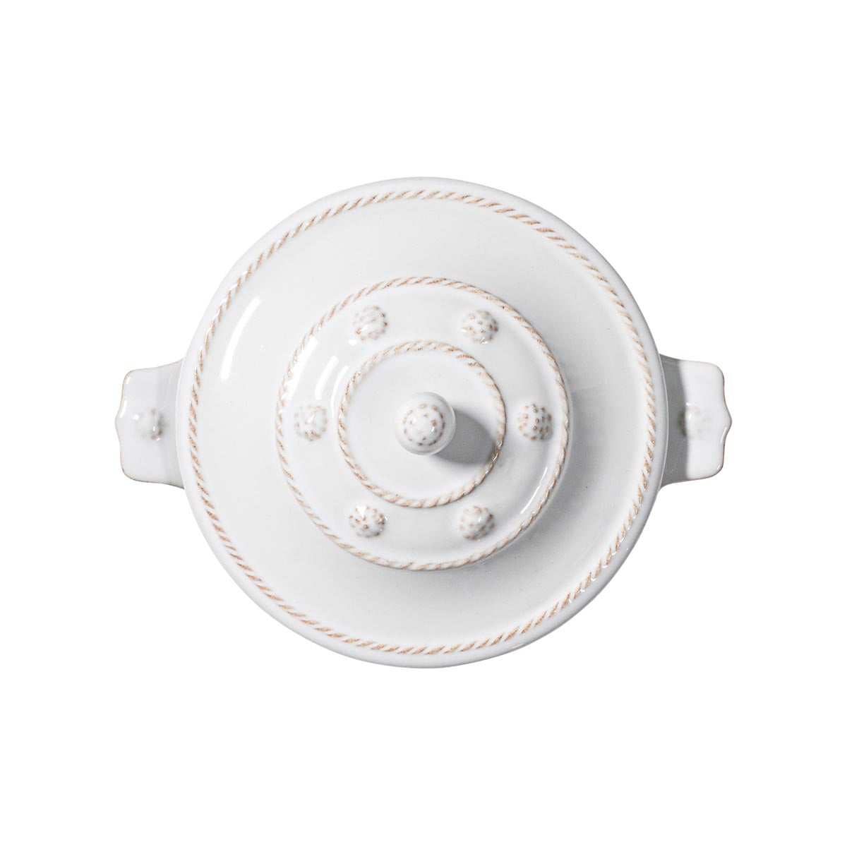 Berry & Thread Mini Cocotte - Whitewash - Image 2
