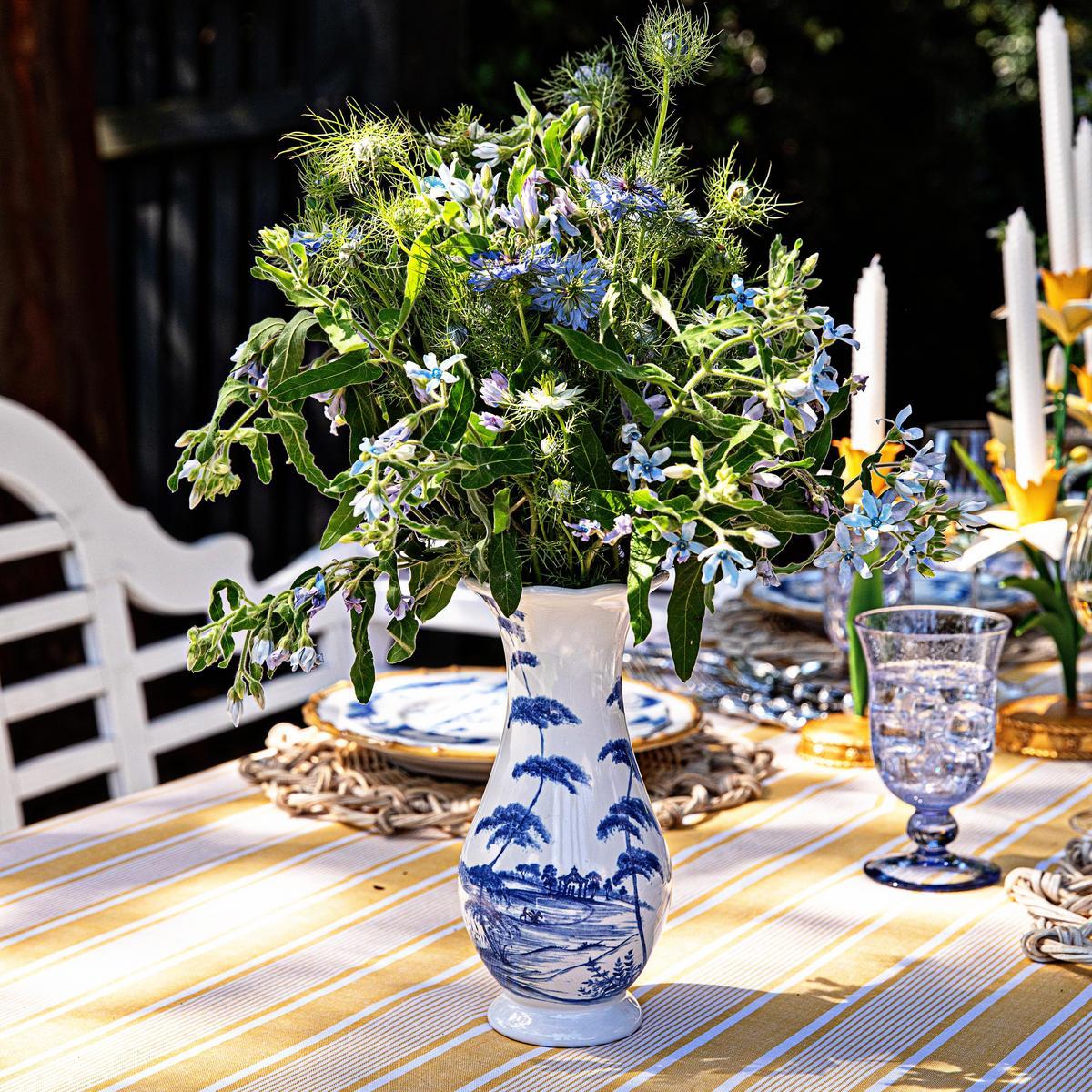 Country Estate 9 Vase - Delft Blue - Image 6