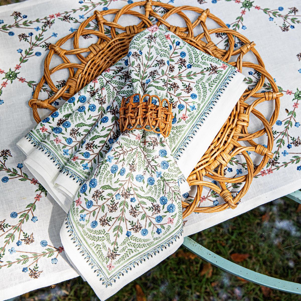 Provence Rattan Napkin Ring - Natural - Image 3