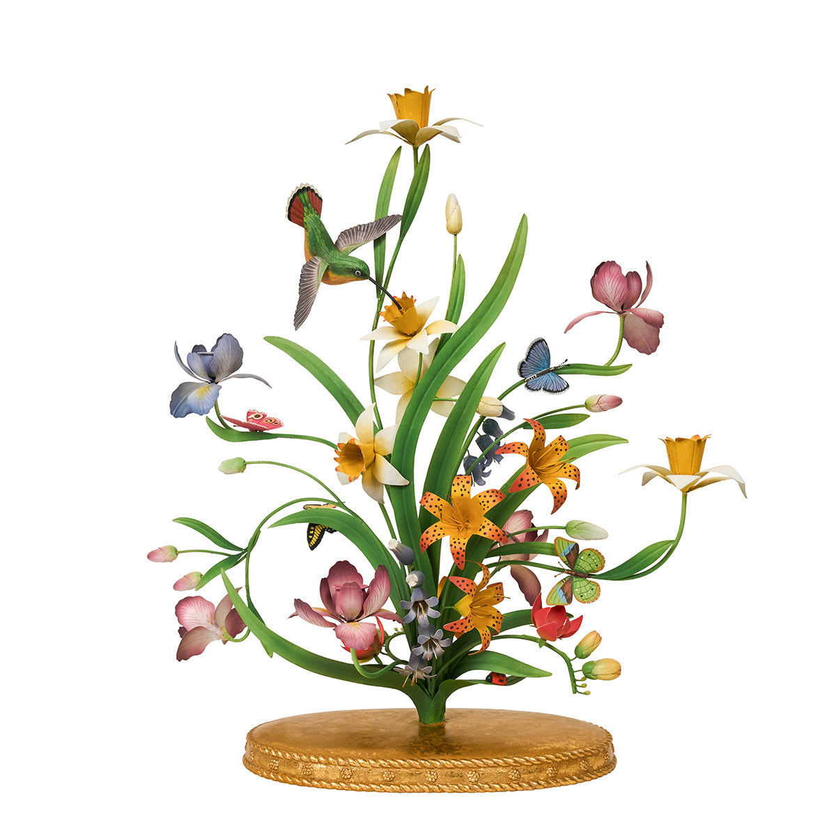 Meadow Walk 25 Bouquet Centerpiece Candelabra - Multi