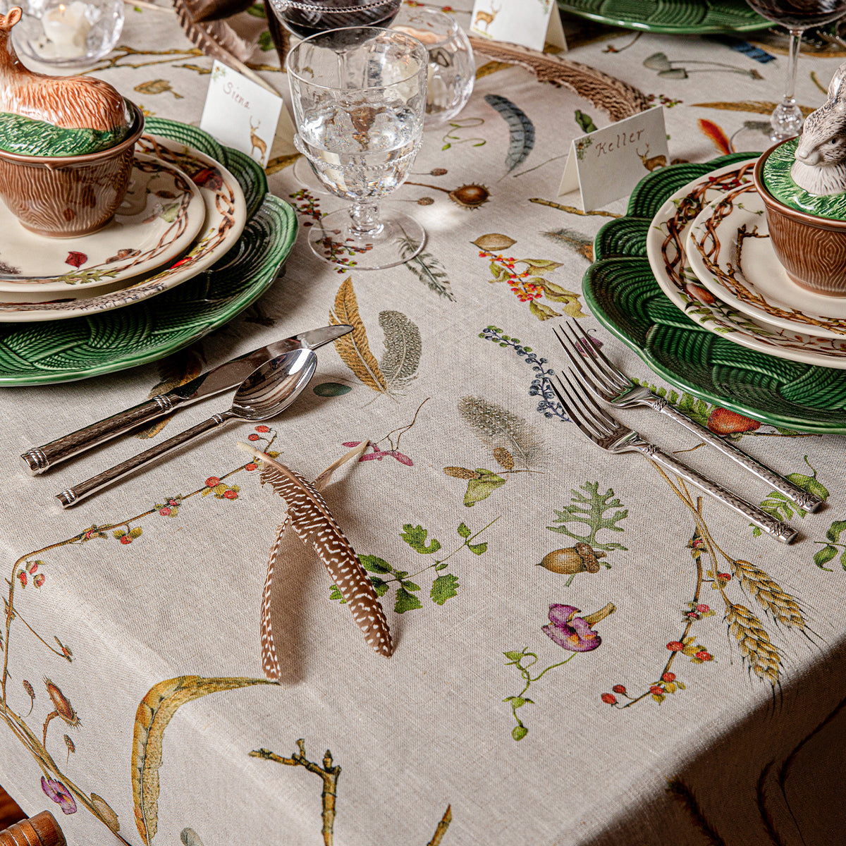 Forest Walk 60 x 120 Tablecloth - Multi - Image 2