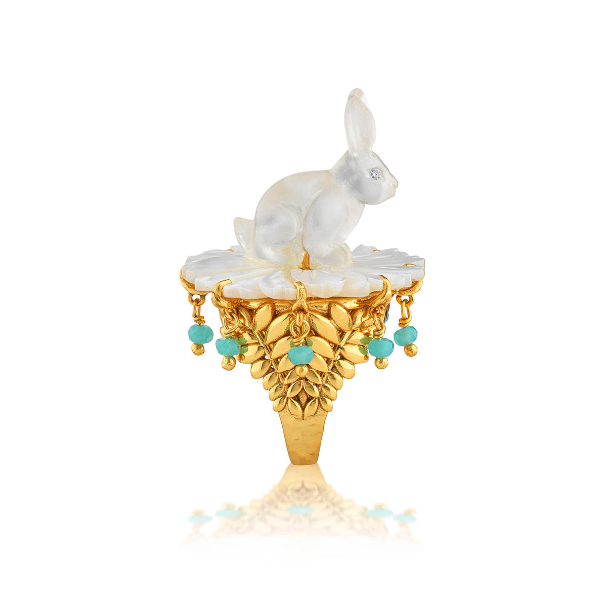 Villandry Bunny Ring - Multi - Image 7