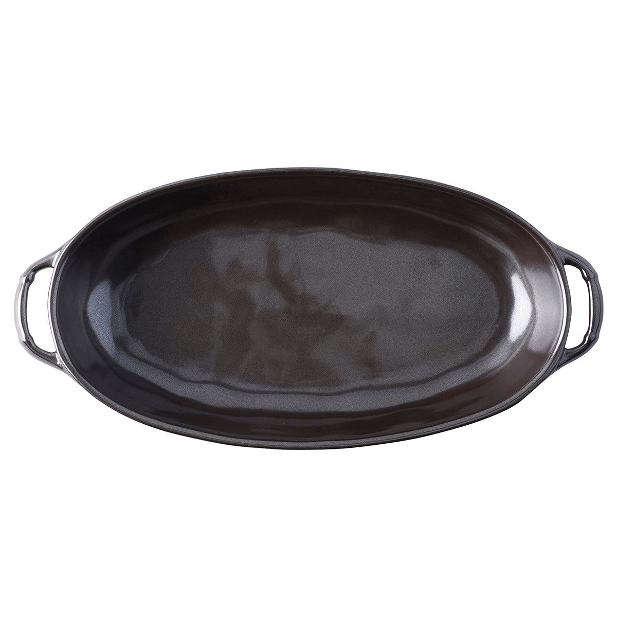 Pewter Stoneware 15.5 Baker