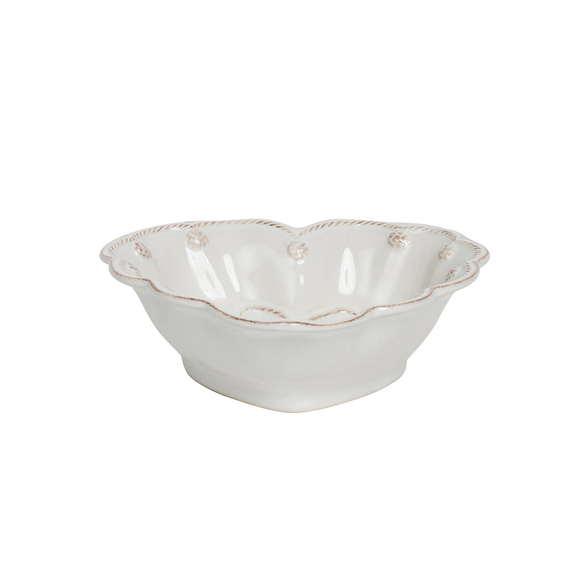 Berry & Thread 6.5 Heart Bowl - Whitewash - Image 3