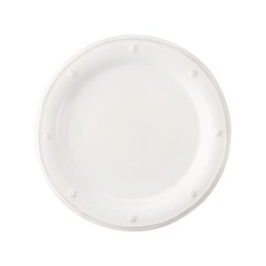 Berry & Thread Dessert/Salad Plate - Whitewash