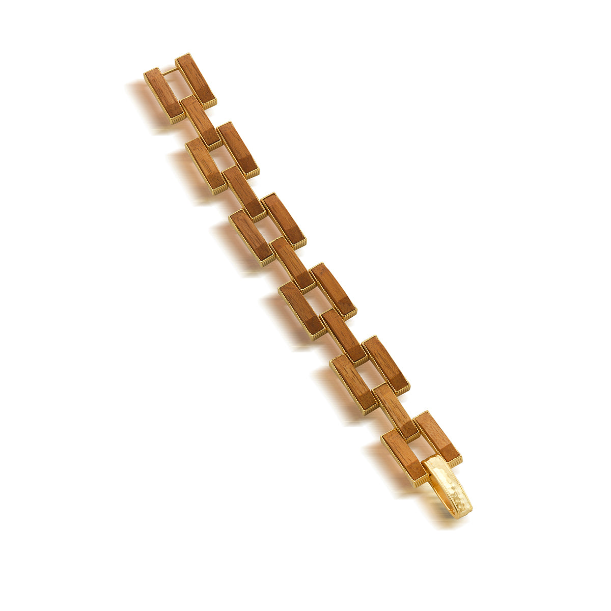 Pathway Link Bracelet. 7.5 - Teak - Image 3