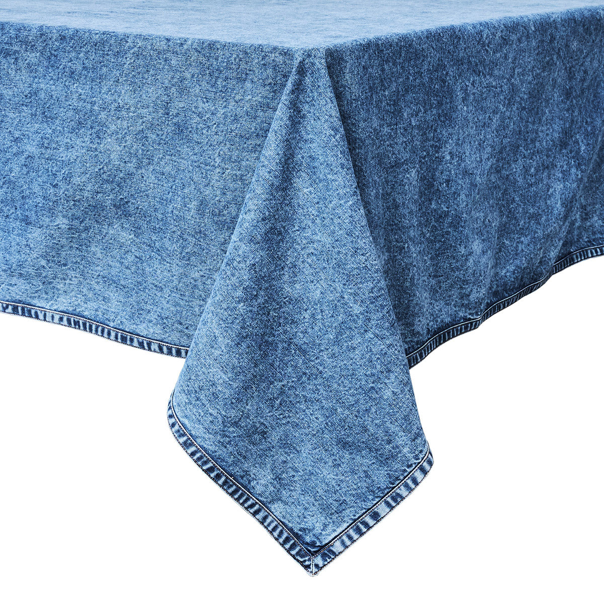 Denim 60 x 120 Tablecloth - Blue - Image 2