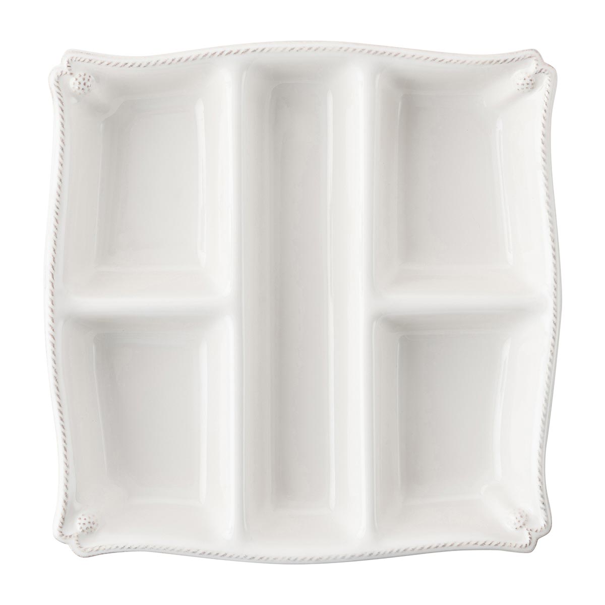 Berry & Thread Appetizer Platter - Whitewash - Image 3