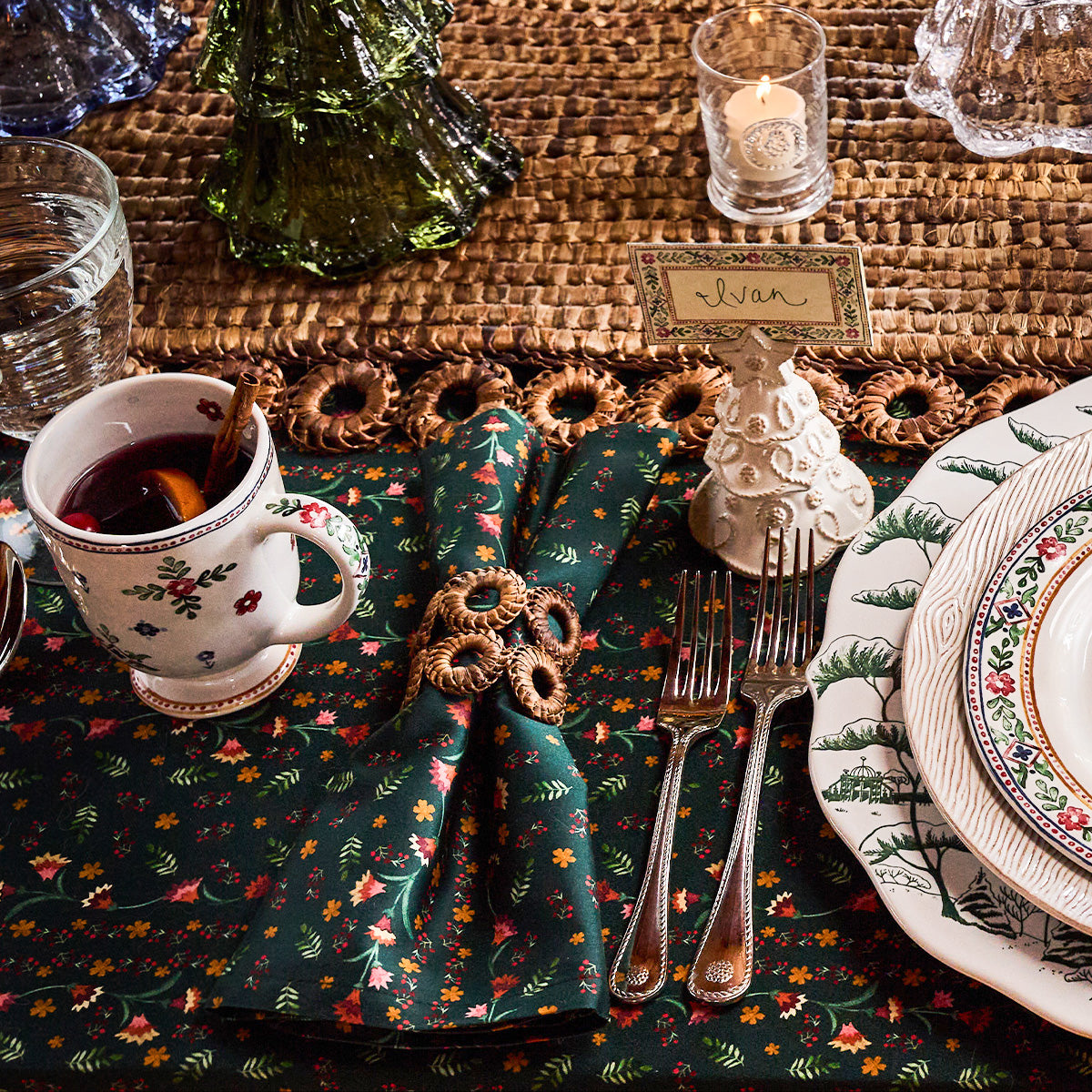 Rustic Ring Napkin Ring Set/4 - Natural - Image 6