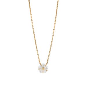 Mermaid Garden Petite Station Necklace. 16 - MOP