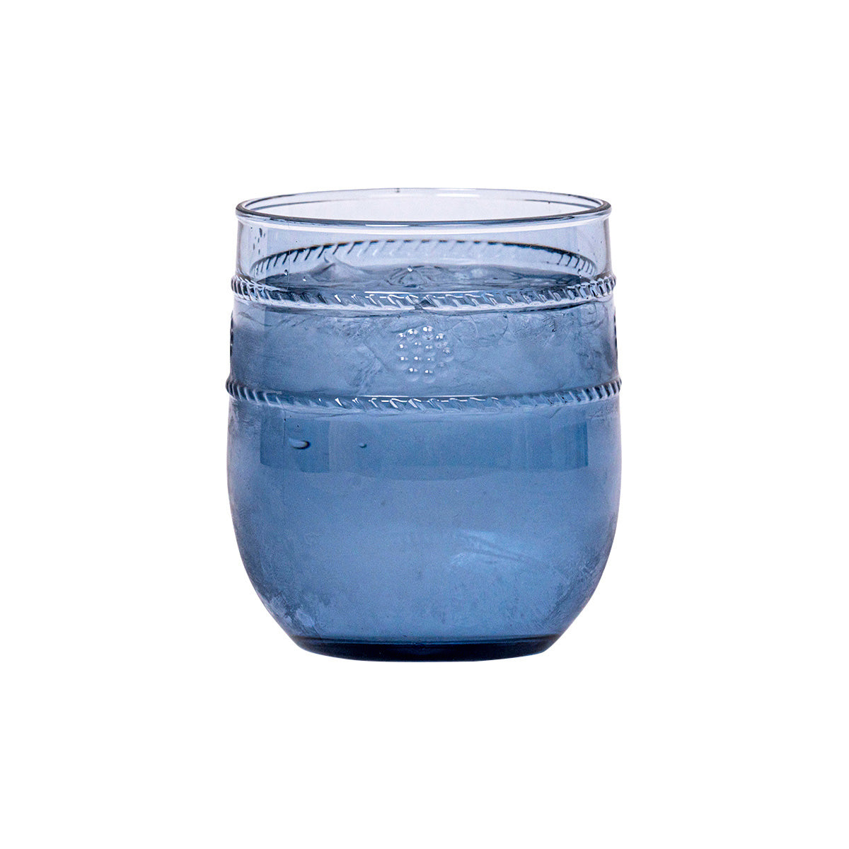 Isabella Acrylic Small Tumbler Set/4 - Blue - Image 2