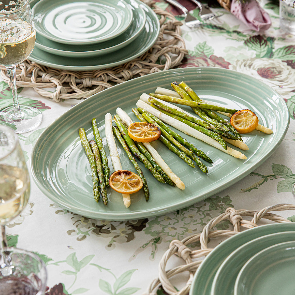 Bilbao 17 Platter - Sage - Image 3