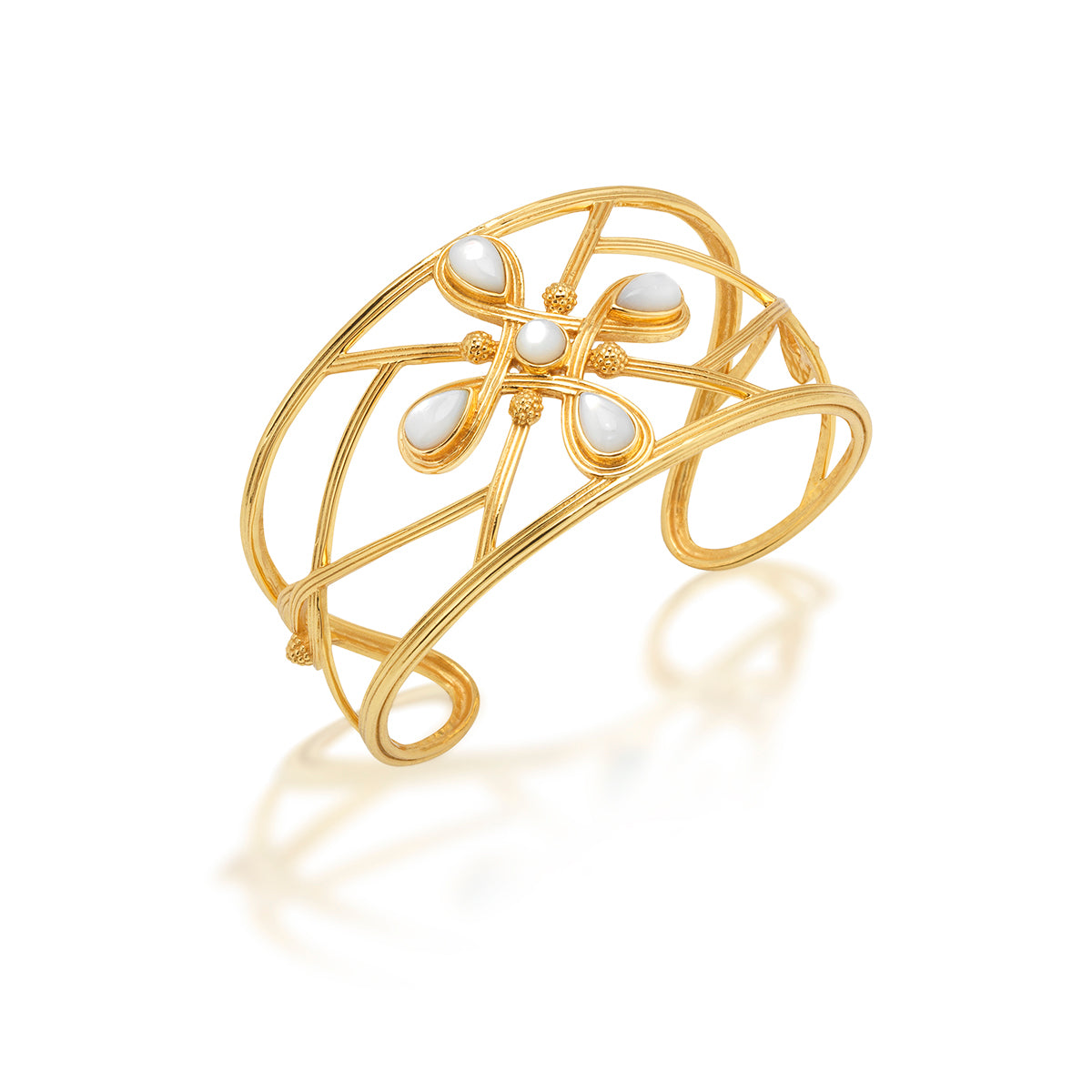 Monique Gem Cuff - MOP - Image 3
