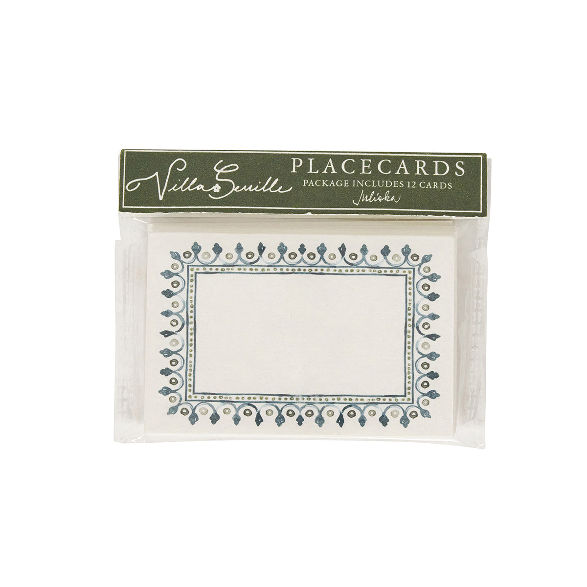 Villa Seville Place Card Set/12- Chambray - Image 3