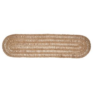 Straw Loop 16 x 60 Table Runner - Natural