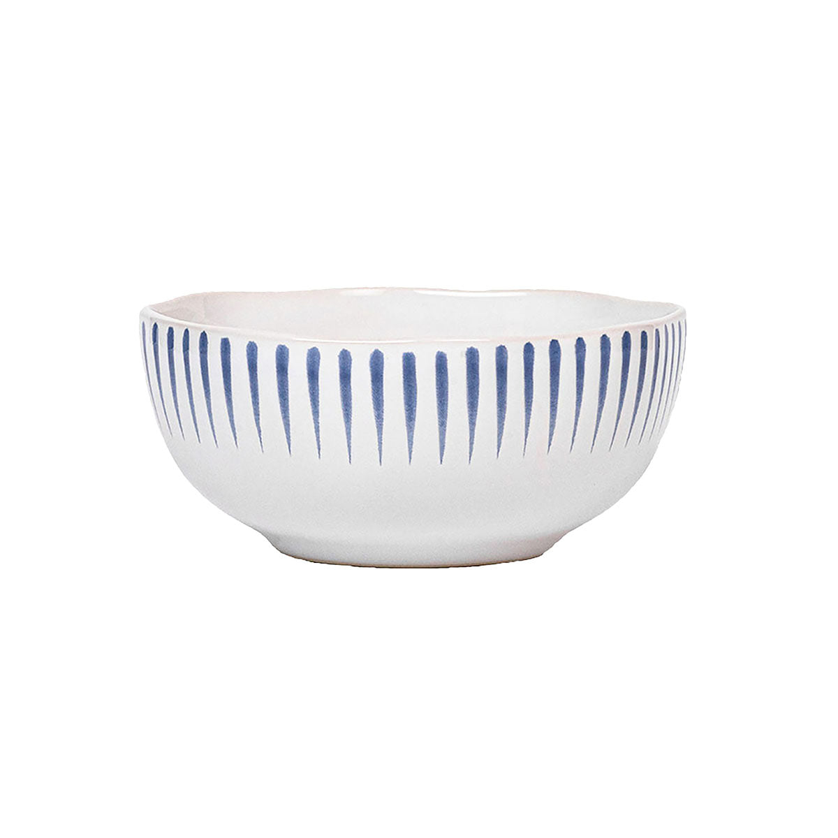 Sitio Stripe 4pc Place Setting with Mug - Delft Blue - Image 6