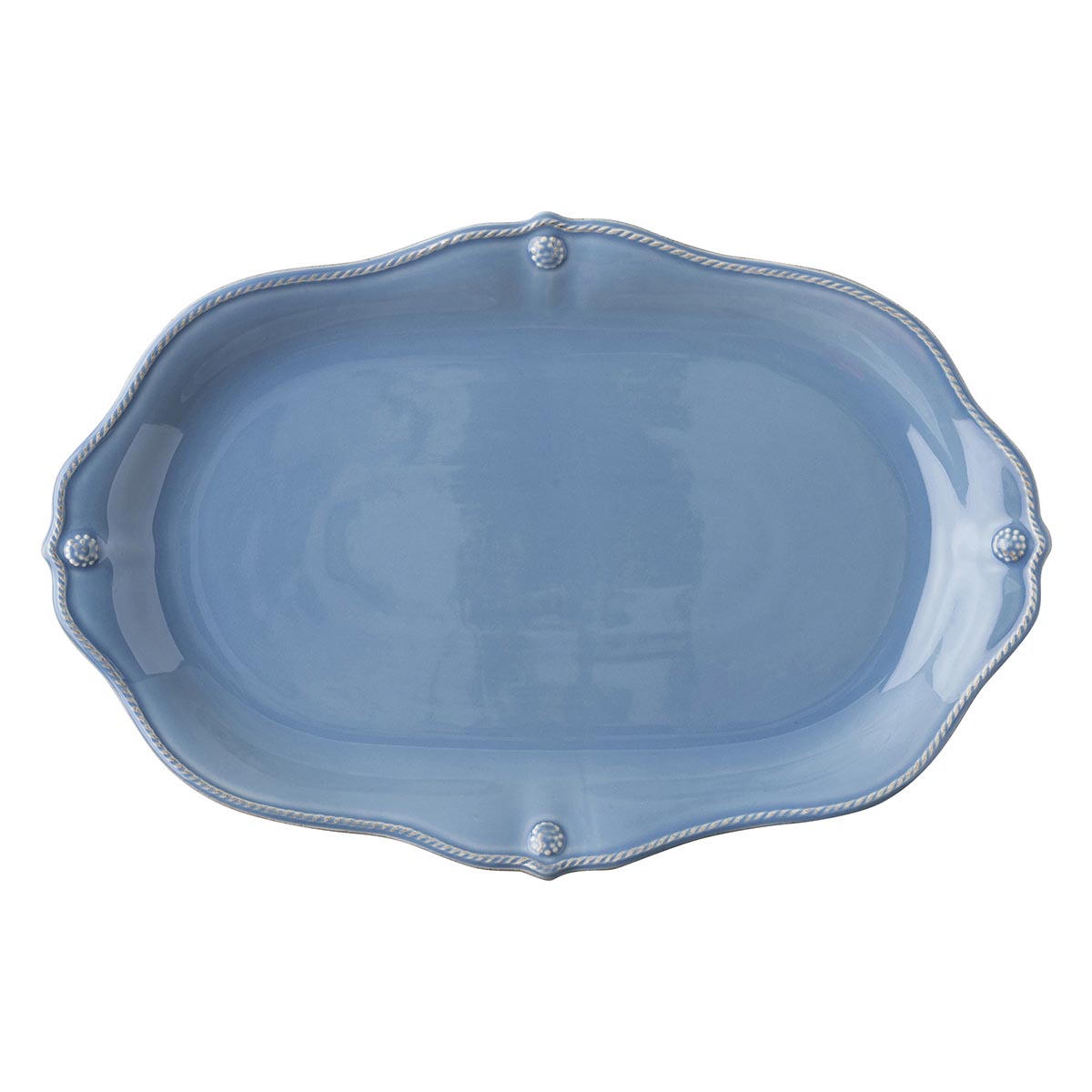 Berry & Thread 16 Platter - Chambray