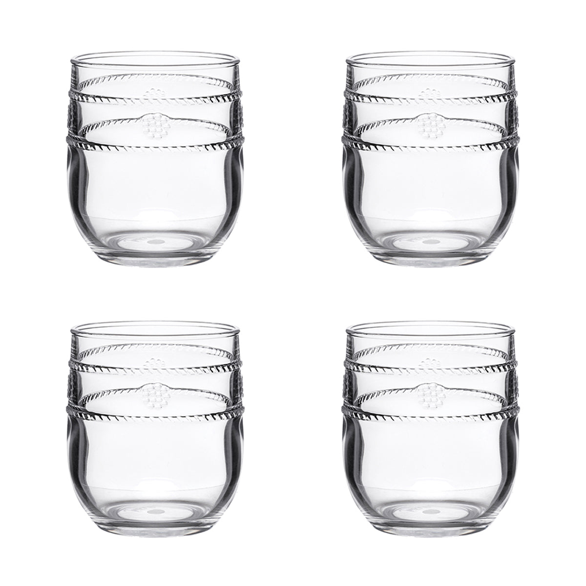 Isabella Acrylic Small Tumbler Set/4
