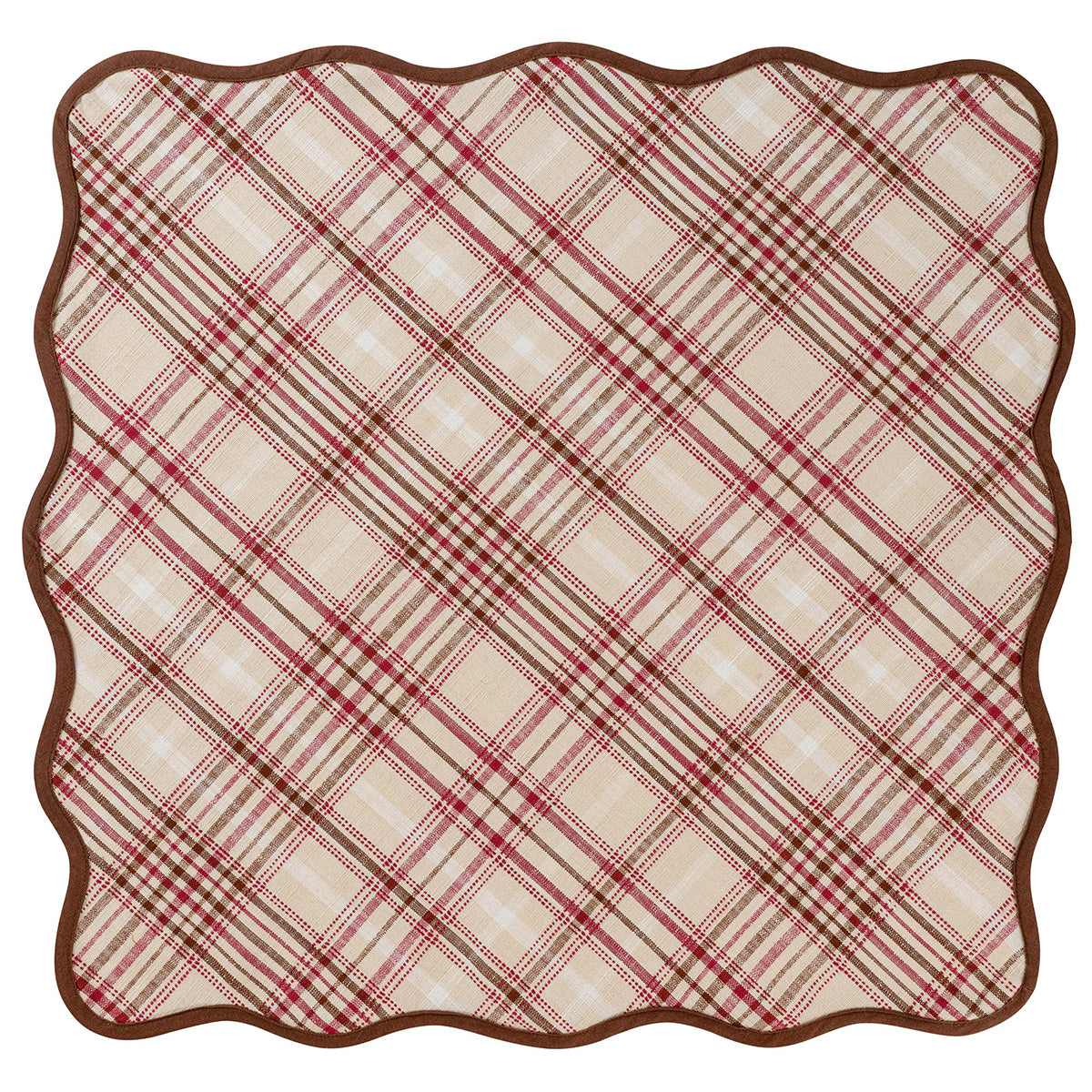 Harvest Tartan 52 Square Tablecloth - Image 2