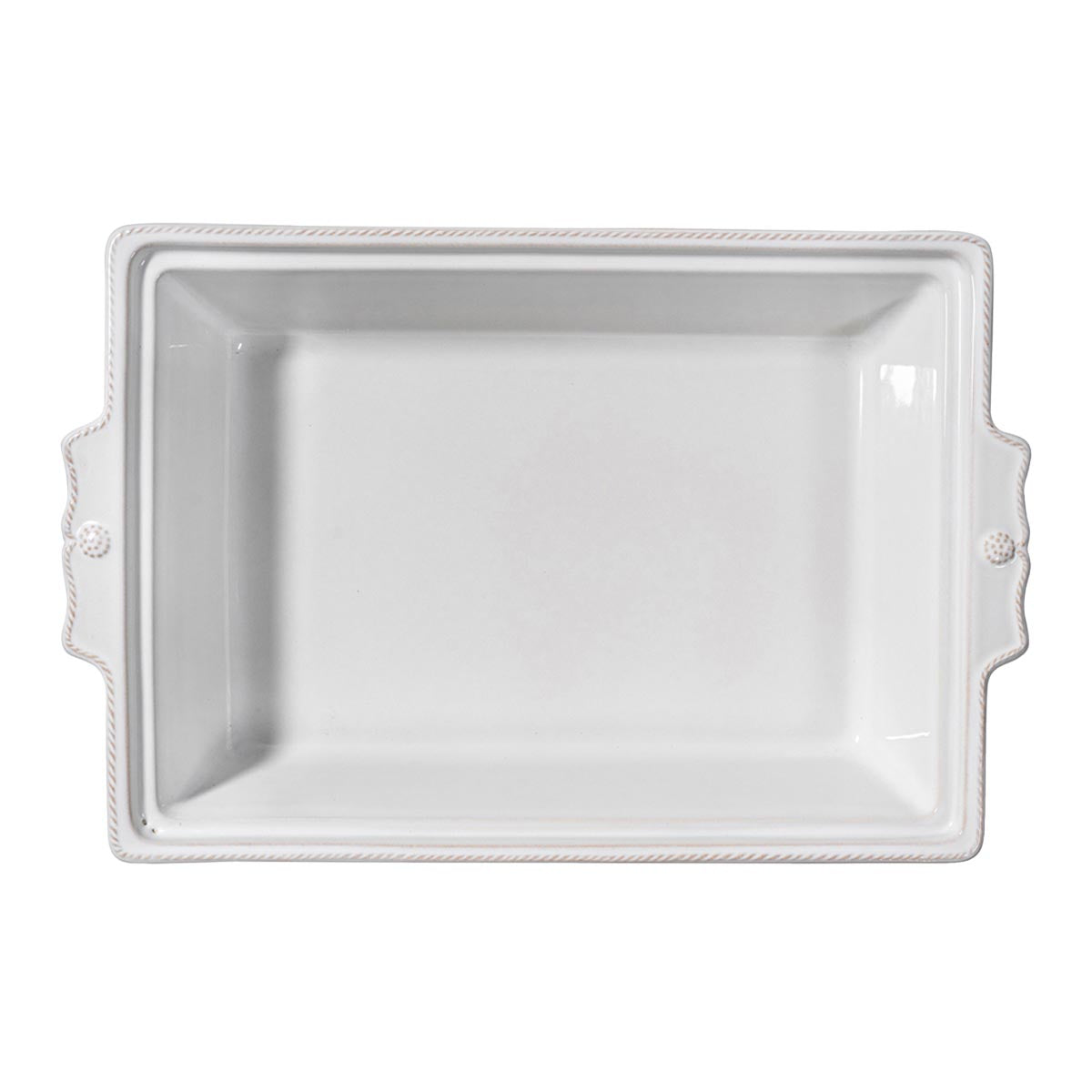 Berry & Thread 13 Rectangular Baker with Lid - Whitewash - Image 4