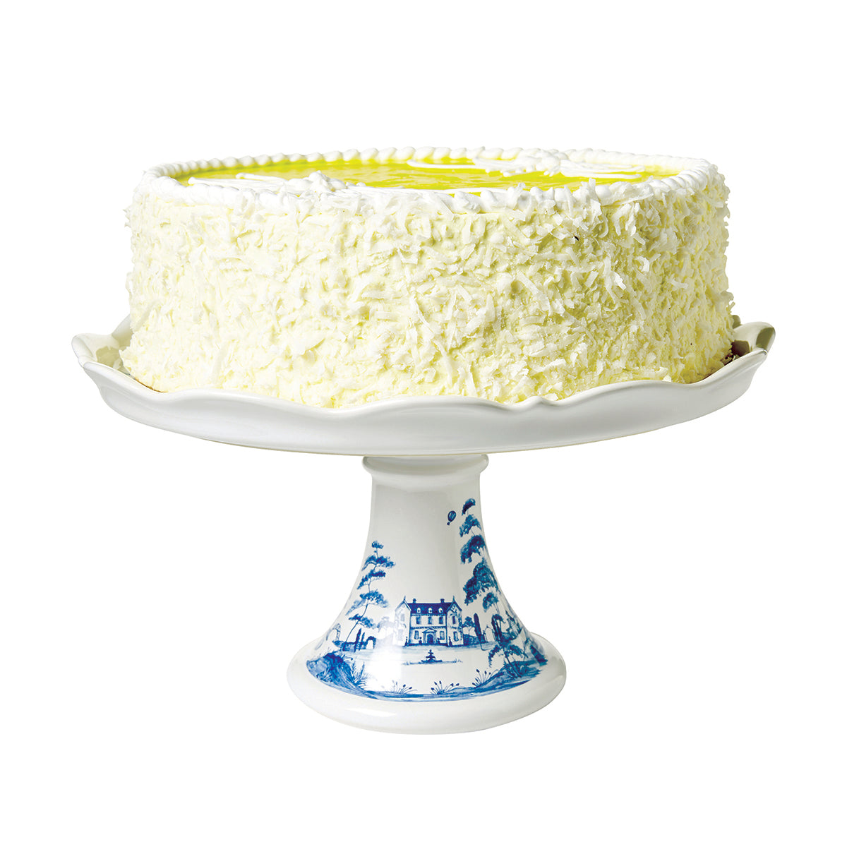 Country Estate Cake Stand - Delft Blue - Image 2