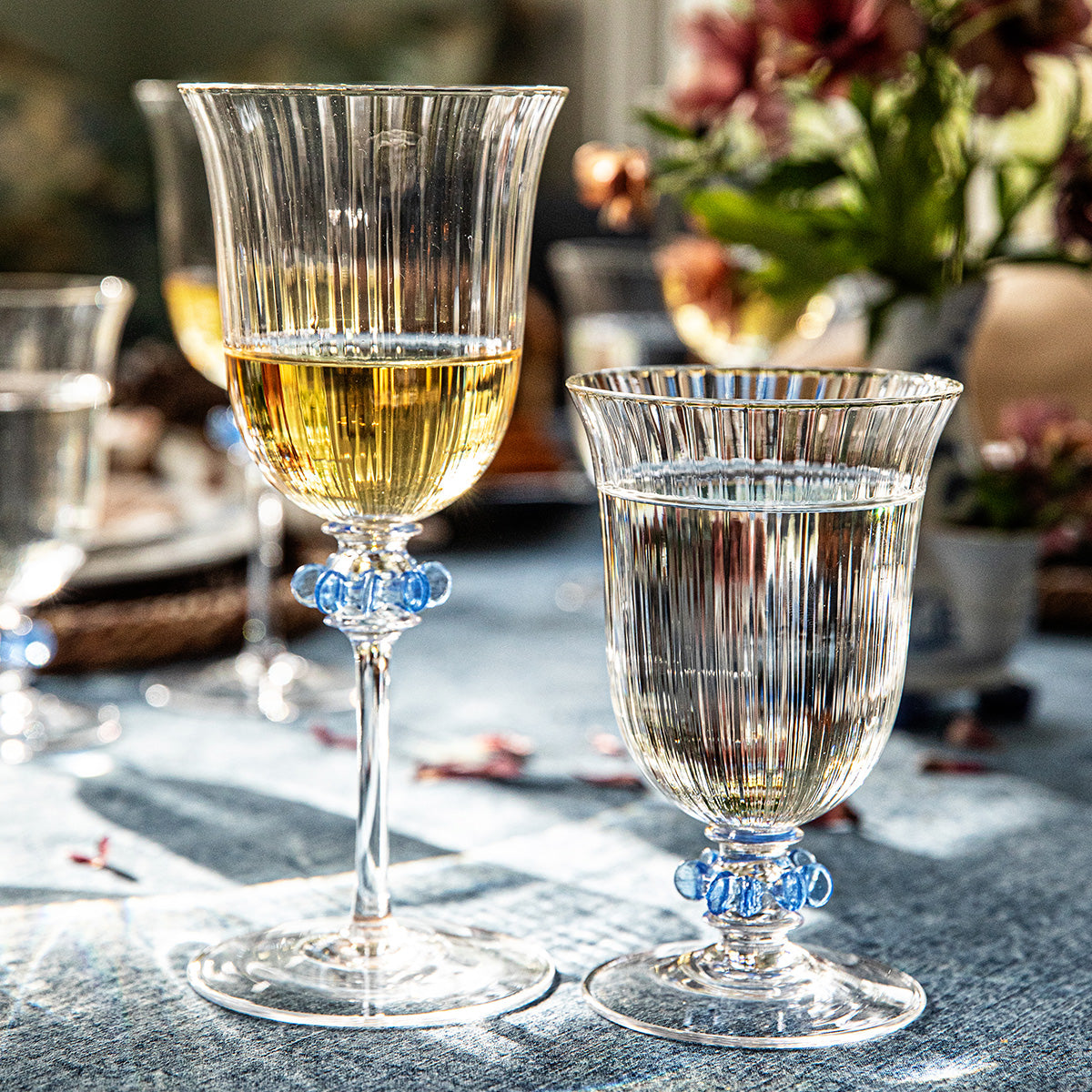 Nell Ruffle Goblet - Chambray - Image 3