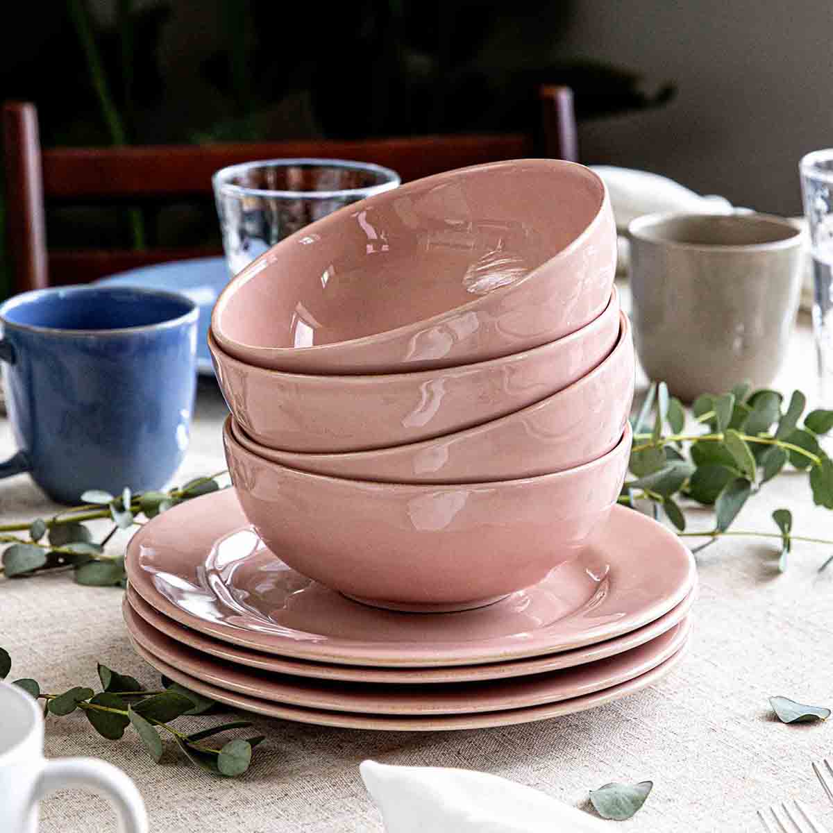 Puro Cereal/Ice Cream Bowl - Blush - Image 3