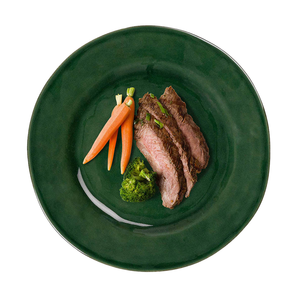 Puro Dinner Plate - Basil - Image 2
