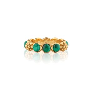 Berry Gem Ring - Malachite