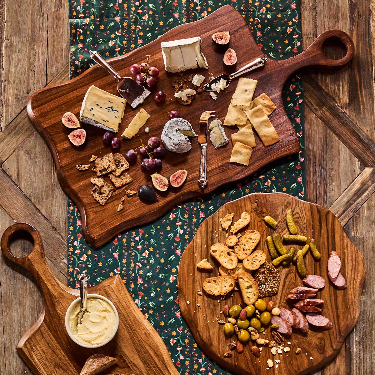Puro Rectangle Serving Board - Teak - Image 4