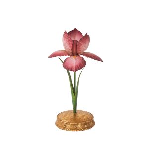 Meadow Walk Iris 9 Candlestick - Pink