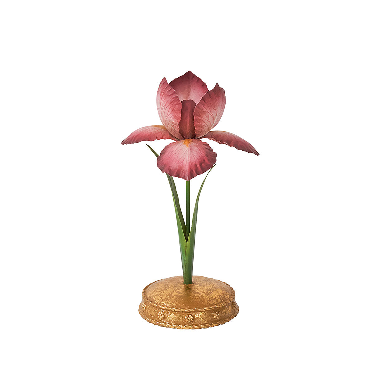 Meadow Walk Iris 9 Candlestick - Pink