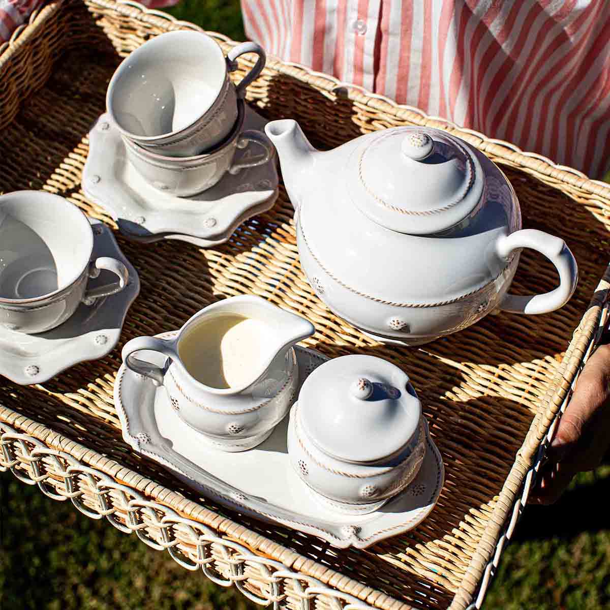 Berry & Thread Teapot - Whitewash - Image 4