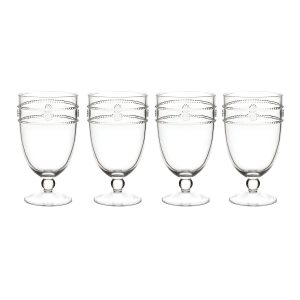 Isabella Acrylic Goblet Set/4