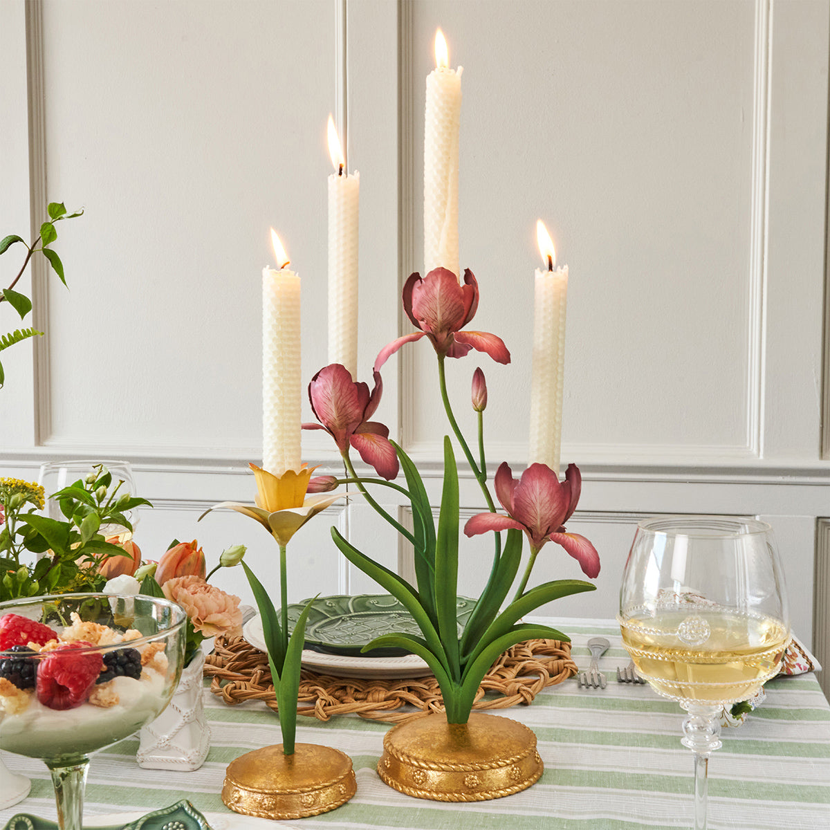 Meadow Walk Daffodil 9 Candlestick - Yellow - Image 4
