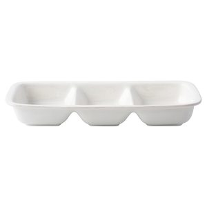 Puro 15 Triple Section Server - Whitewash