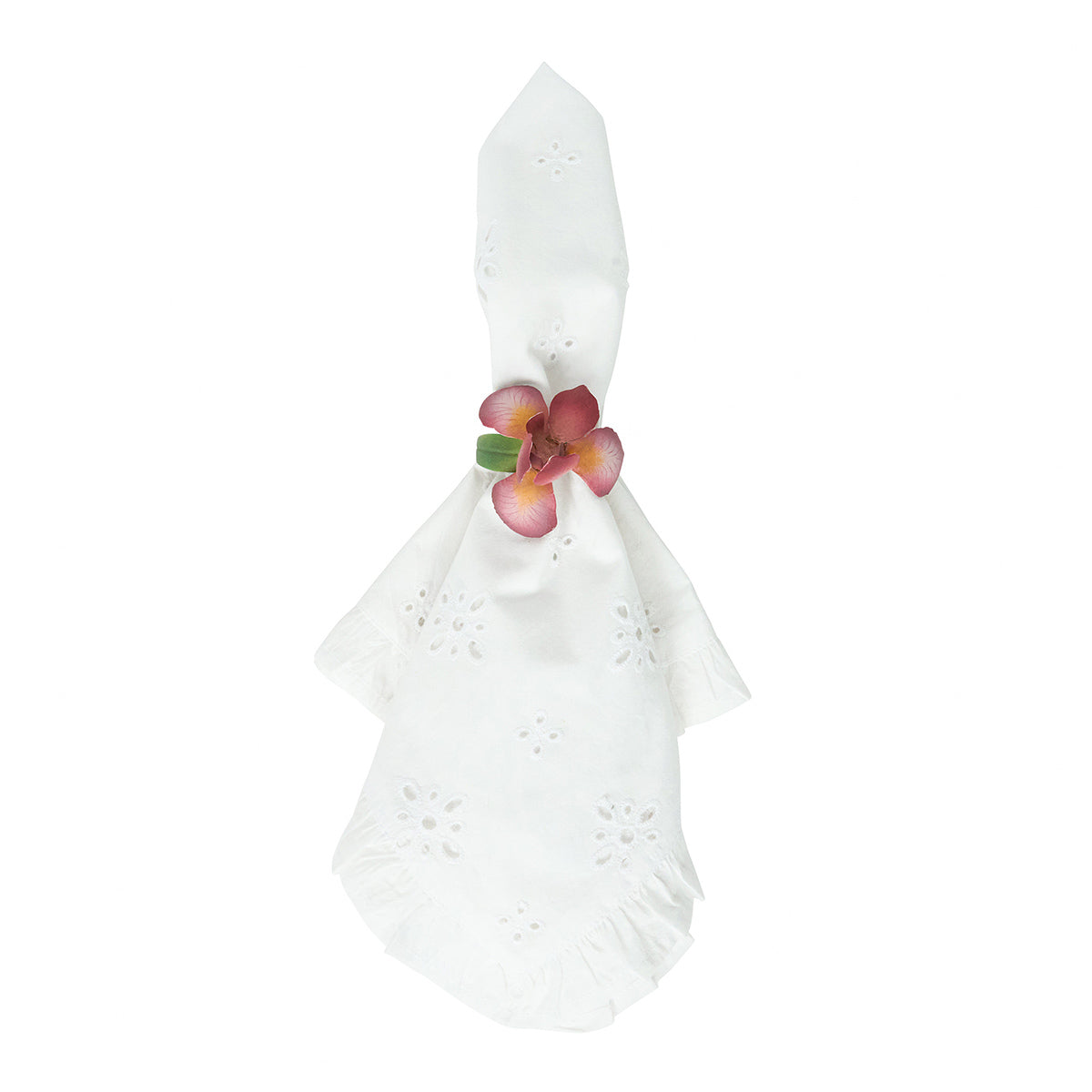 Meadow Walk Floral Napkin Ring Assorted Set/4 - Multi - Image 6