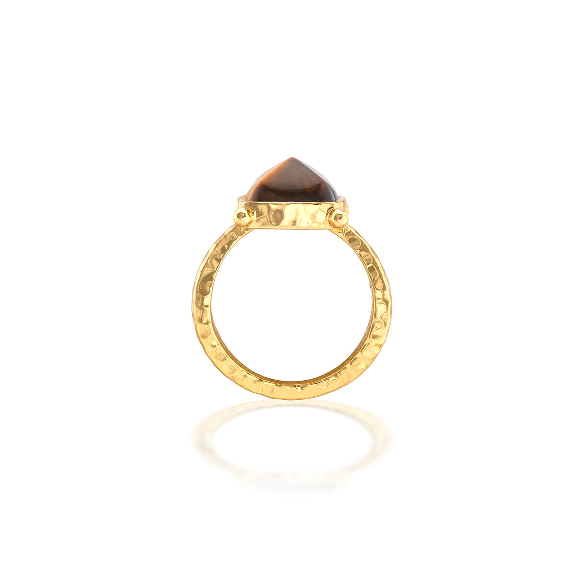 Mystic Eye Gem Ring - Tiger's Eye - Image 3