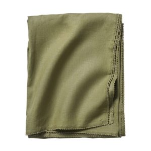 Berry Scallop 60 x 120 Tablecloth - Sage