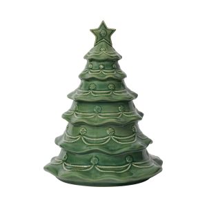 Berry & Thread Christmas Tree Cookie Jar - Basil